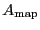 \ensuremath{A_\ensuremath{\mathrm{map}}}