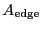 \ensuremath{A_\ensuremath{\mathrm{edge}}}