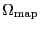 \ensuremath{\Omega_\ensuremath{\mathrm{map}}}