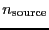 $\displaystyle \ensuremath{n_\ensuremath{\mathrm{source}}}$
