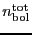 \ensuremath{n^\ensuremath{\mathrm{tot}}_\ensuremath{\mathrm{bol}}}