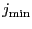 $j_{\ensuremath{\mathrm{min}}}$