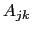 $A_{jk}$