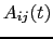 $A_{ij}(t)$