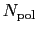 $N_{\rm pol}$
