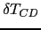 $\delta T_{CD}$