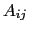 $A_{ij}$