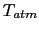 $T_{atm}$